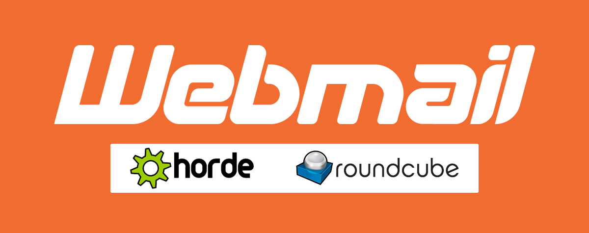Webmail — Horde & Roundcube
